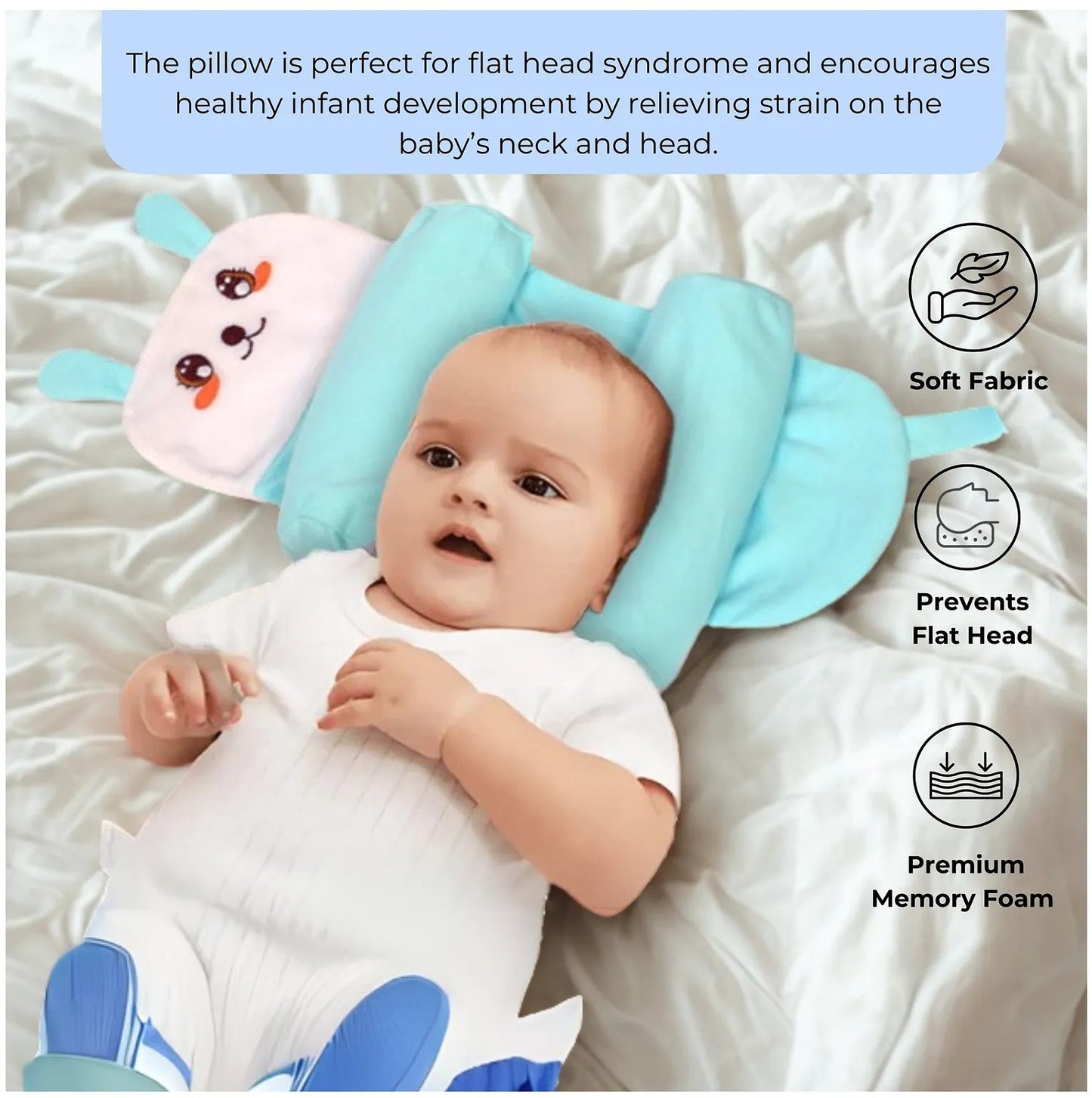 Baby Shaping Head Support Pillow