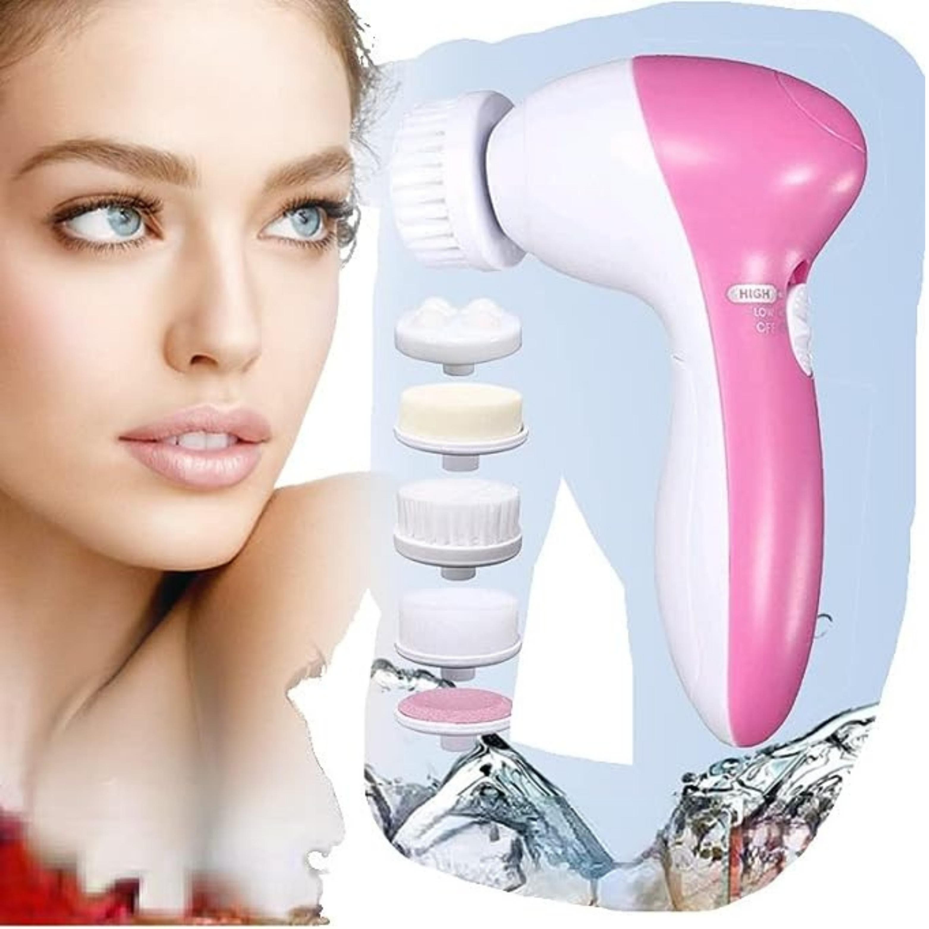 5-in-1 Electric Face Cleaning Brush Wash Face Machine Skin Pore