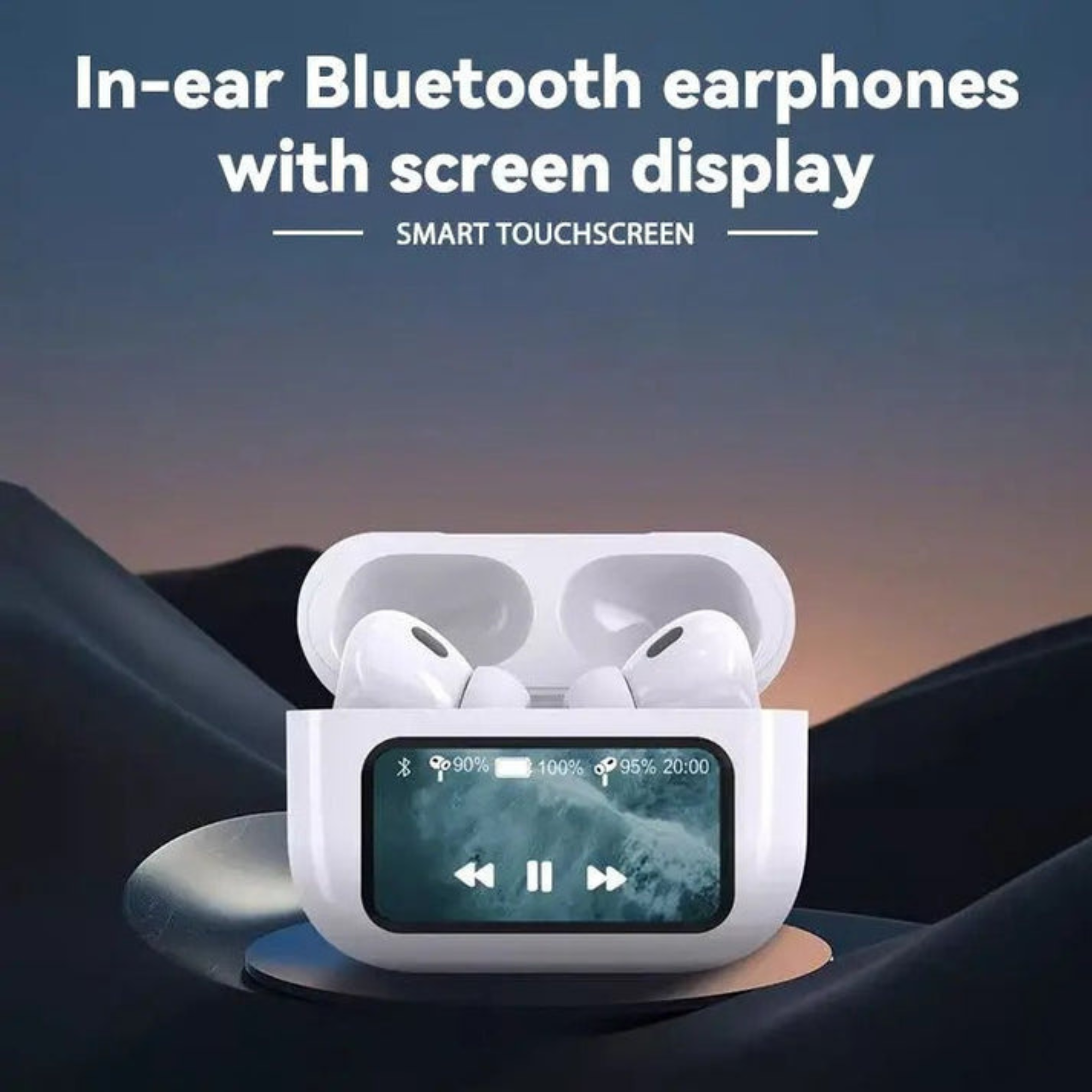 FluxOne AirPods Pro 4 with Touch Display