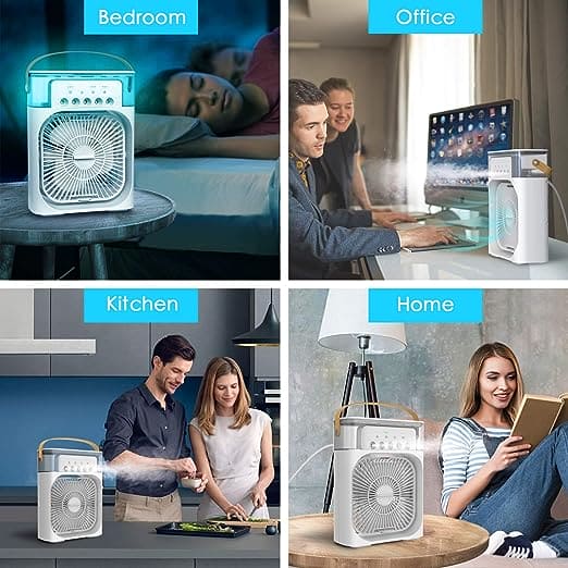 3 in 1 Air Cooler,Mini Portable Air Conditioners Fan